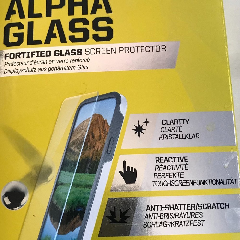 OtterBox Alpha Glass Screen Protector - New - Sealed - Never Opened Box